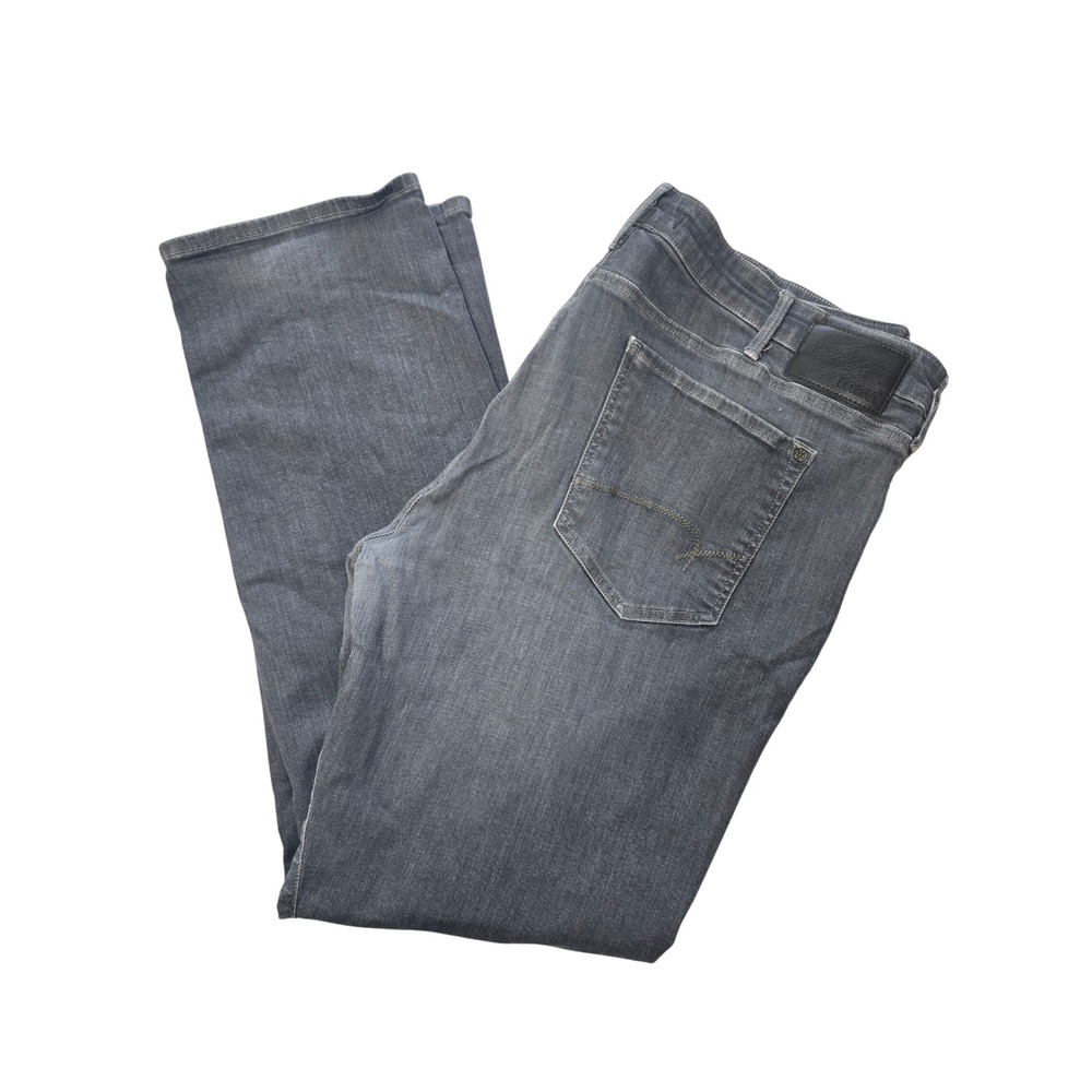 Mavi Matt Relaxed Straight Leg Gray Denim Jeans Mens 44x34 Cotton Blend EUC